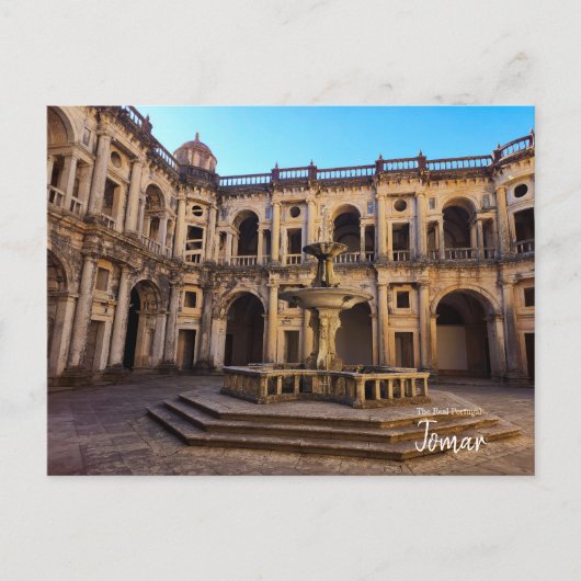 Carte Postale Knights Templar Castle and Convent Tomar Portugal (Devant)