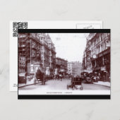 Carte Postale Knightsbridge, Londres 1910 Vintage (Devant / Derrière)