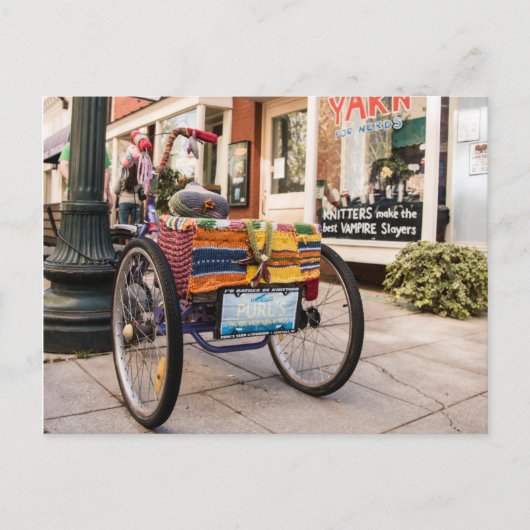 Carte Postale Knit One, Purl Two (Devant)