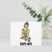 Carte Postale Knit-Wit (Debout devant)