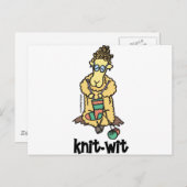 Carte Postale Knit-Wit (Devant / Derrière)