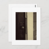 Carte Postale Knob à Sepia (Devant / Derrière)