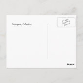 Carte Postale Knocker de porte historique (Dos)