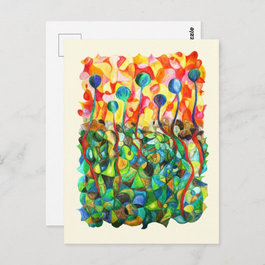 Carte Postale Knospen (Devant / Derrière)