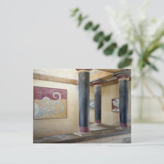 Carte postale Knossos Temple (Debout devant)