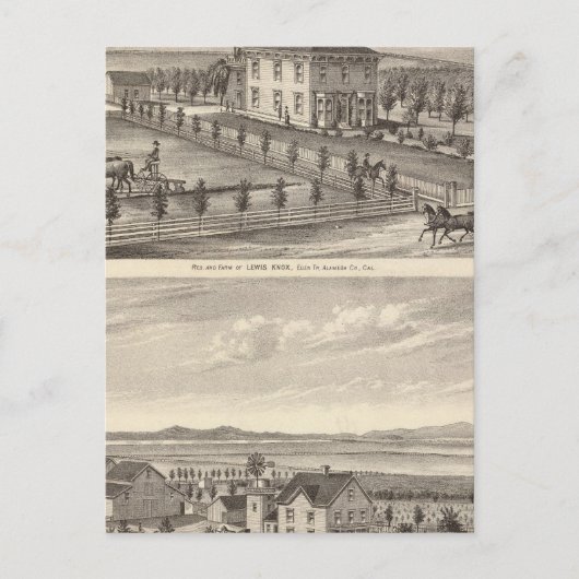 Carte Postale Knox, Stone résidences (Devant)