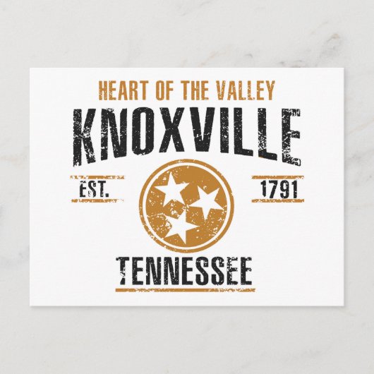 Carte Postale Knoxville (Devant)