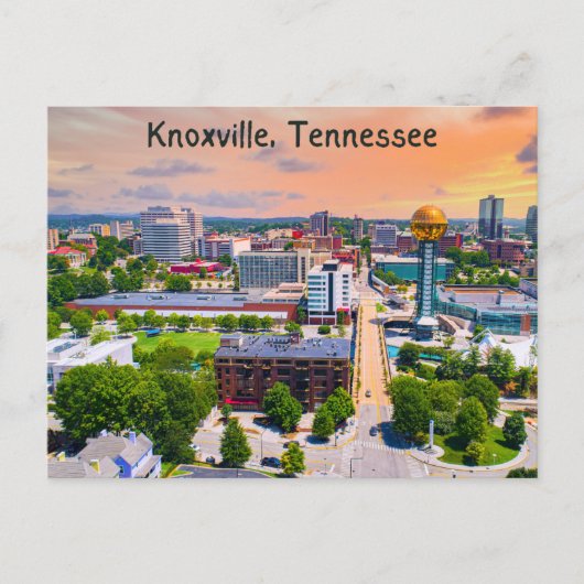 Carte postale Knoxville Tennessee (Devant)