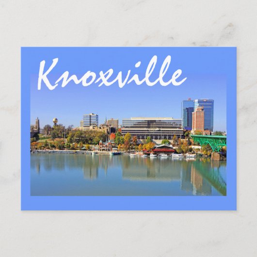 Carte Postale Knoxville, Tennessee, États-Unis (Devant)