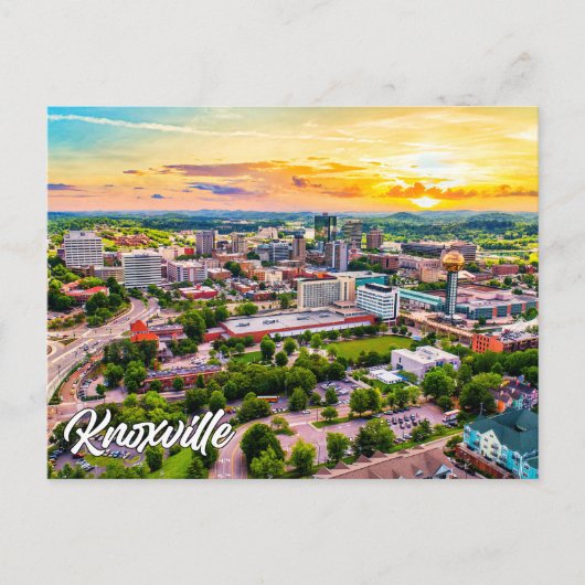 Carte Postale Knoxville, Tennessee, États-Unis (Devant)