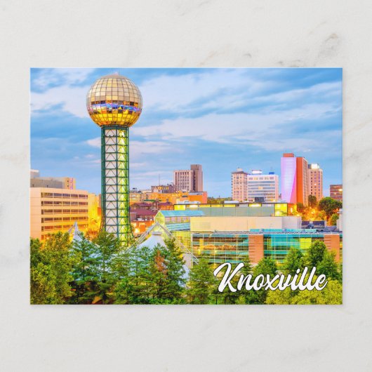 Carte Postale Knoxville, Tennessee, USA (Devant)