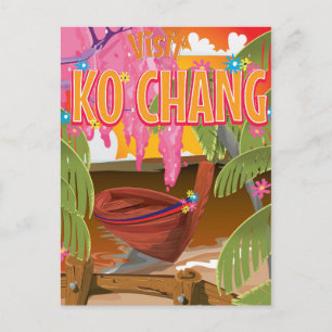 Carte Postale Ko Chang Thailand affiche voyage