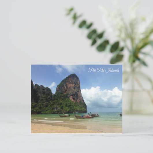 Carte Postale Ko Phi Phi Îles Thaïlande Krabi James Bond (Debout devant)