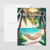 Carte Postale Ko Samui Thaïlande (Devant / Derrière)