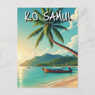 Carte Postale Ko Samui Thaïlande