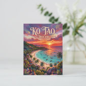 Carte Postale Ko Tao Thaïlande (Debout devant)