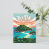 Carte Postale Ko Tao Thaïlande (Debout devant)