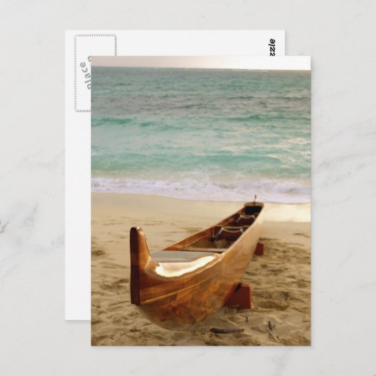 Carte Postale Koa Canoe (Devant / Derrière)