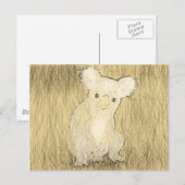 Carte Postale Koala (Devant / Derrière)
