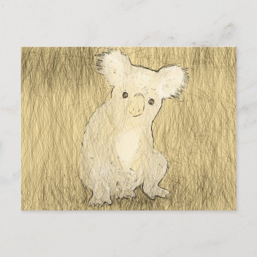 Carte Postale Koala (Devant)