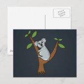Carte Postale Koala (Devant / Derrière)