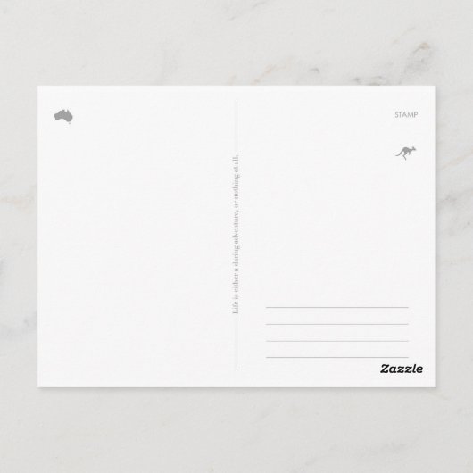 Carte postale Koala Australie (Dos)