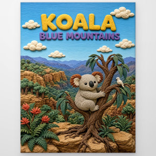 Carte Postale Koala Blue Mountains Moderne KlayKoo