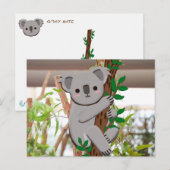 Carte postale Koala | C's Dream Design (Devant / Derrière)