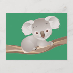 Carte Postale Koala de bébé