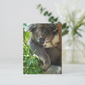 Carte postale Koala décontracté (Debout devant)