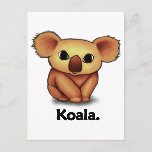 Carte Postale Koala Koala. (Devant)