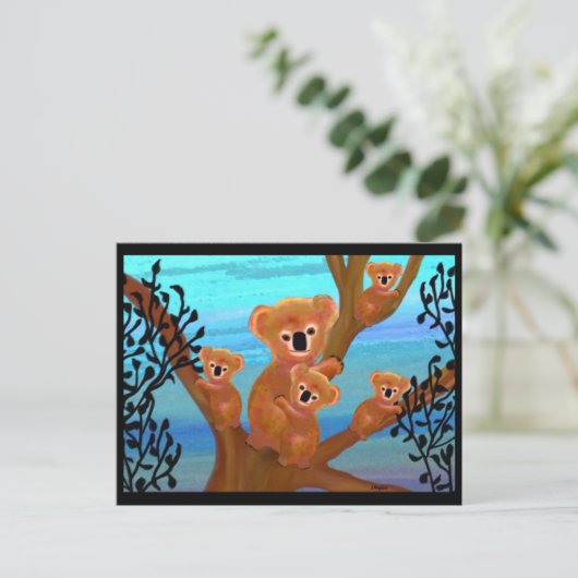 Carte Postale Koala Love (Debout devant)