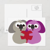 Carte Postale Koala Love (Devant / Derrière)