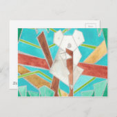 Carte Postale Koala Watercolor Art (Devant / Derrière)