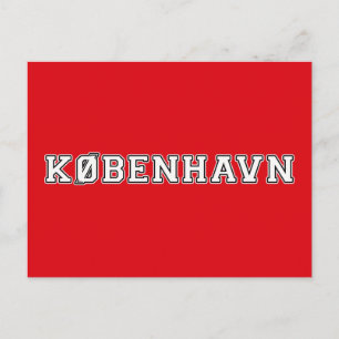 Carte Postale Kobenhavn Danmark