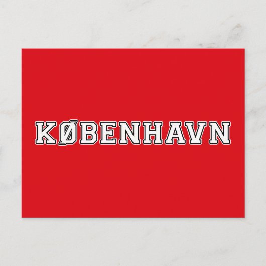 Carte Postale Kobenhavn Danmark (Devant)
