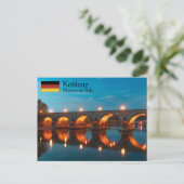 Carte Postale Koblenz Allemagne (Debout devant)