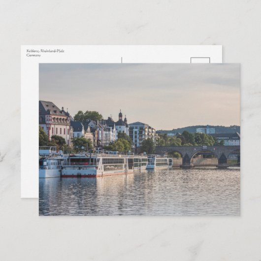 Carte Postale Koblenz Allemagne (Devant / Derrière)