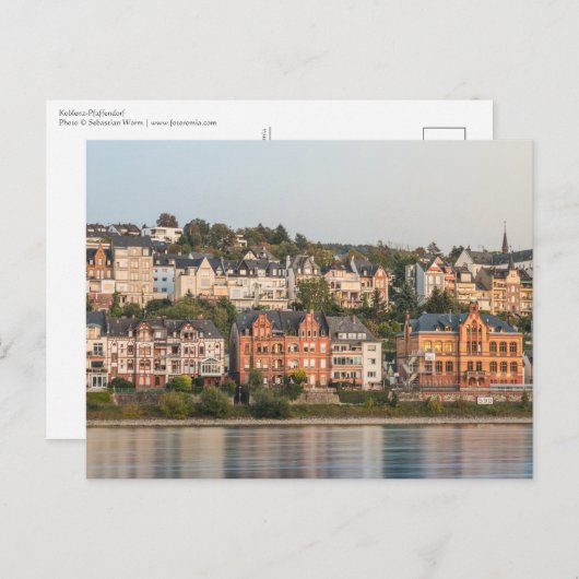 Carte Postale Koblenz Pfaffendorf (Devant / Derrière)