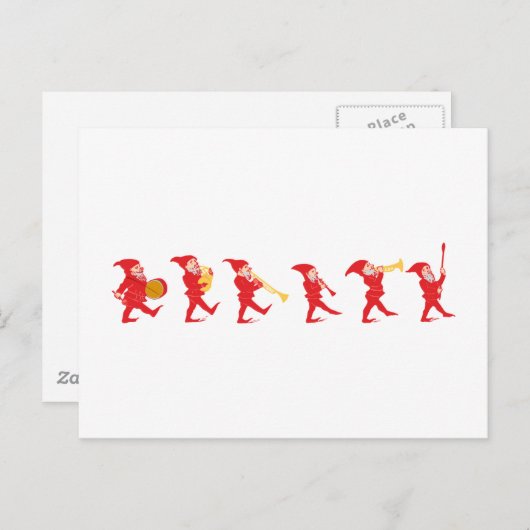 Carte Postale Kobolde Gnome imps goblins gnomes (Devant / Derrière)