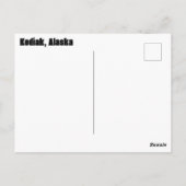Carte Postale Kodiak (Dos)
