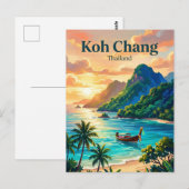 Carte Postale Koh Chang Thaïlande (Devant / Derrière)