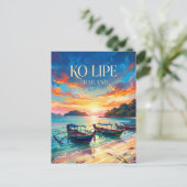 Carte Postale Koh Lipe Thaïlande (Debout devant)