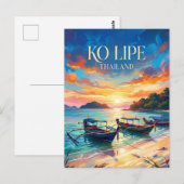 Carte Postale Koh Lipe Thaïlande (Devant / Derrière)