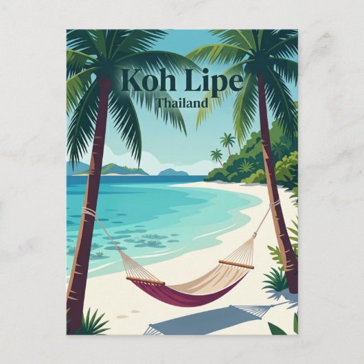 Carte Postale Koh Lipe Thaïlande (Devant)
