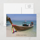Carte postale - KOH Naka, Phuket, Thaïlande (Devant / Derrière)