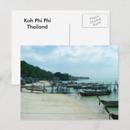 Carte Postale Koh Phi Phi (Devant / Derrière)