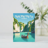 Carte Postale Koh Phi Phi Le Thaïlande (Debout devant)