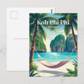Carte Postale Koh Phi Phi Thaïlande (Devant / Derrière)