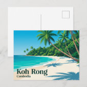 Carte Postale Koh Rong Cambodge (Devant / Derrière)